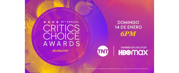 Conozcan a los nominados de la 29ª entrega anual de los Critics Choice Awards