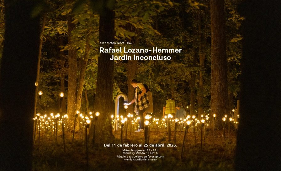 El Museo de Arte Moderno presenta “Rafael Lozano-Hemmer: Jardín Inconcluso”, exposición nocturna del artista mexicano-canadiense