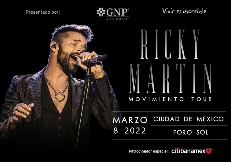 ¡La espera termina! Ricky Martin en México