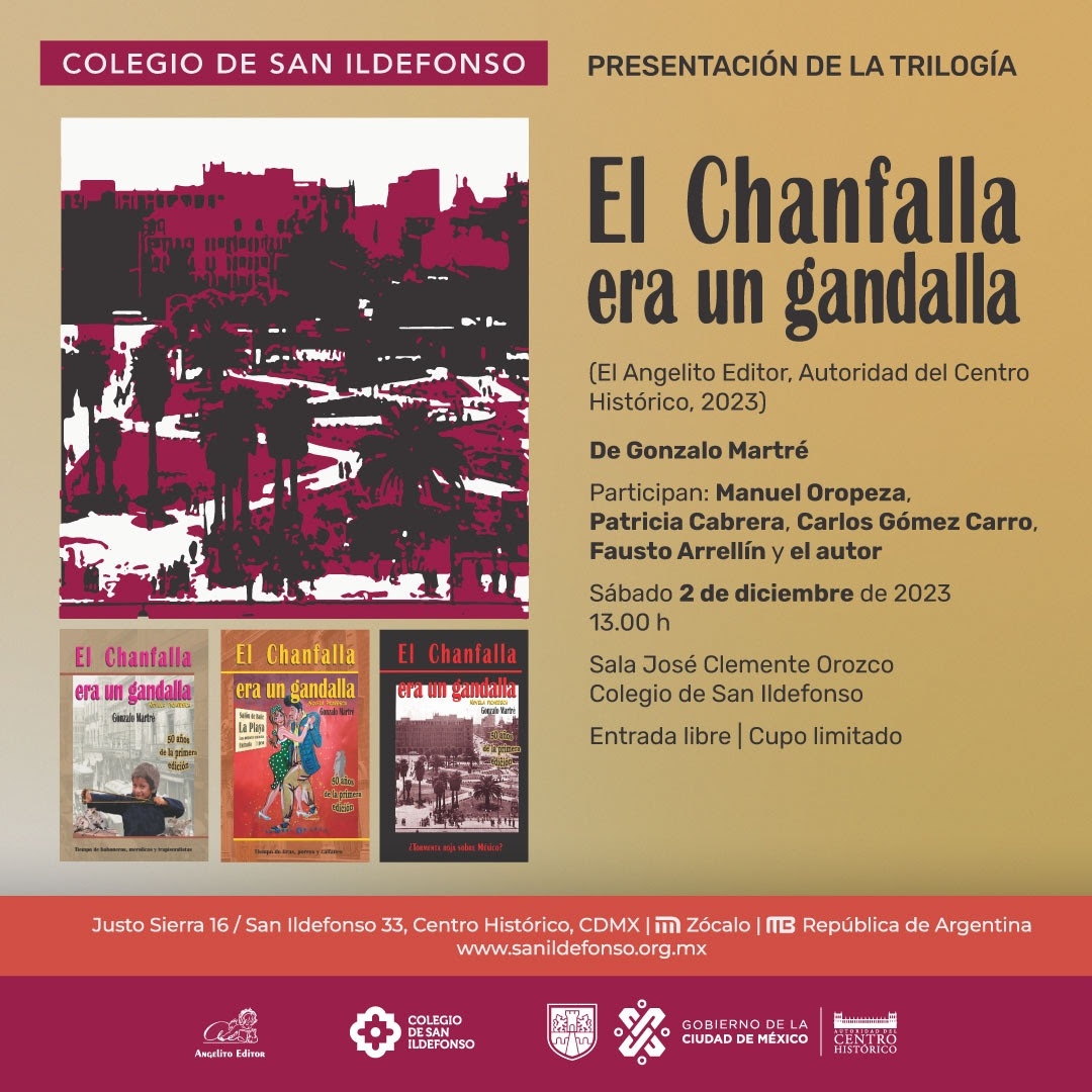 Presentación editorial "El Chanfalla era un gandalla"