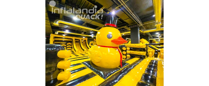 Inflalandia Quack! el parque inflable de patos que llegó para quedarse en Encuentro Oceanía