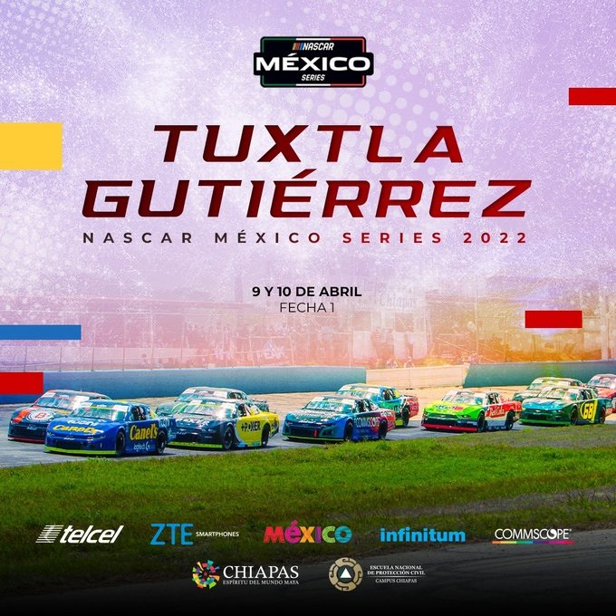 Temporada 2022 de NASCAR Peak México a punto de arrancar
