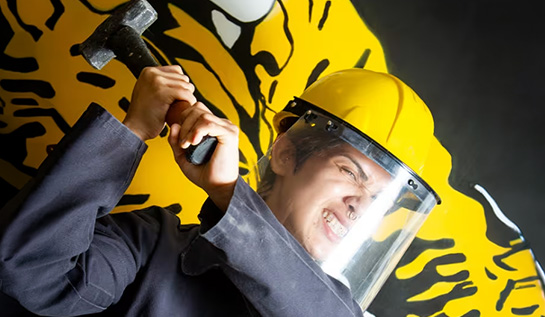 Break Out: anger release and relaxation experience