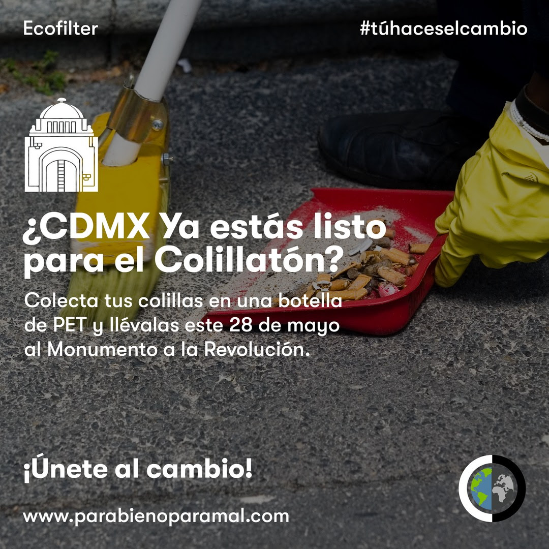 El Movimiento Para Bien o Para Mal celebra el Día Mundial sin Tabaco en el Monumento a la Revolución