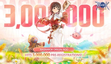 "Ragnarok Origin: ROO", el sucesor de "Ragnarok Online", supera los 3 millones de prerregistros