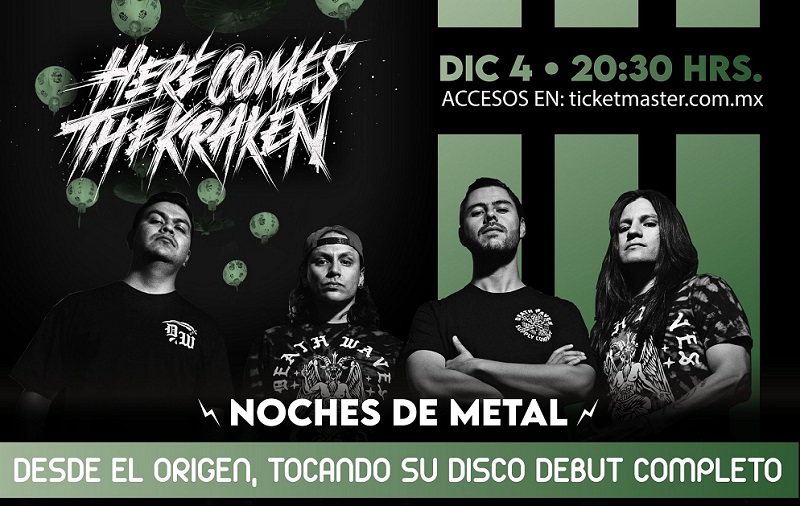 Here Comes The Kraken en un show IRREPETIBLE