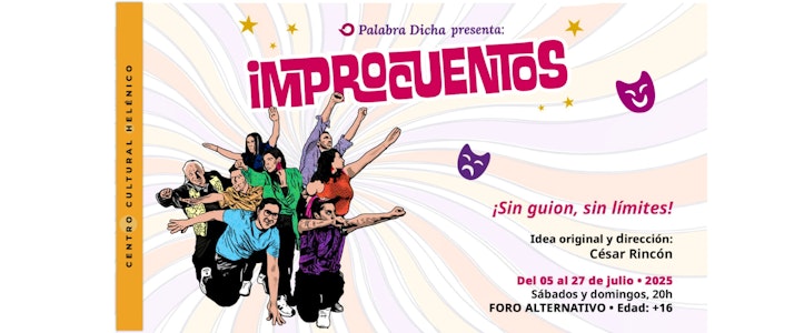 Improcuentos": la competencia oral donde las historias nacen en tiempo real se presenta en el Foro Alternativo