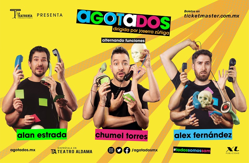 Regresa la obra de teatro “Agotados” 