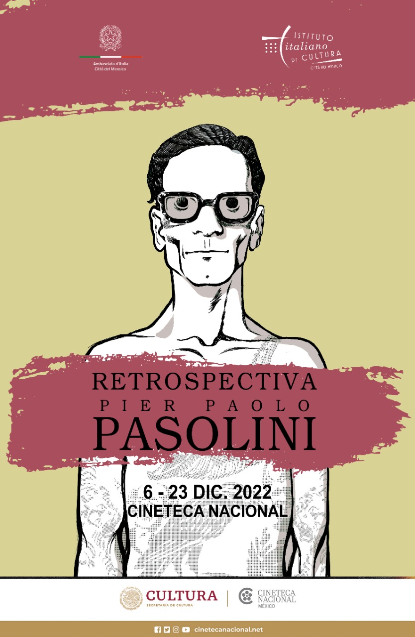 Cineteca celebra el Centenario de Pier Paolo Pasolini