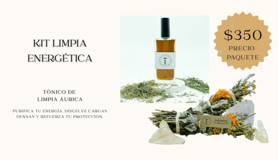 ALQUIMIA TOLEDO - Tónico de Limpia Aurica, Precio Exclusivo de $350.00 MXN