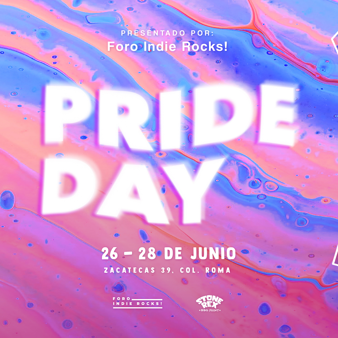 PRIDE DAY en el Foro Indie Rocks!