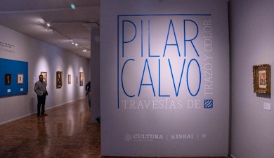 “Pilar Calvo. Travesías de trazo y color”, testimonio del virtuosismo de una de las más destacadas pintoras de nuestro país