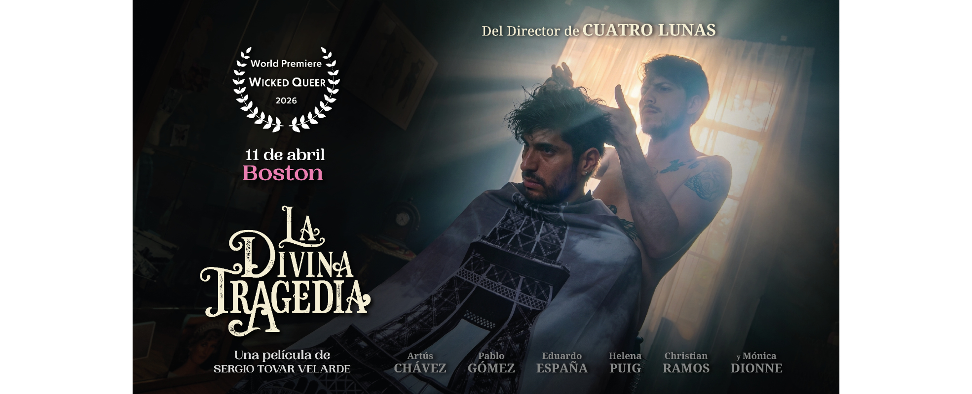 “La Divina Tragedia” inicia su recorrido internacional en el Wicked Queer Film Festival