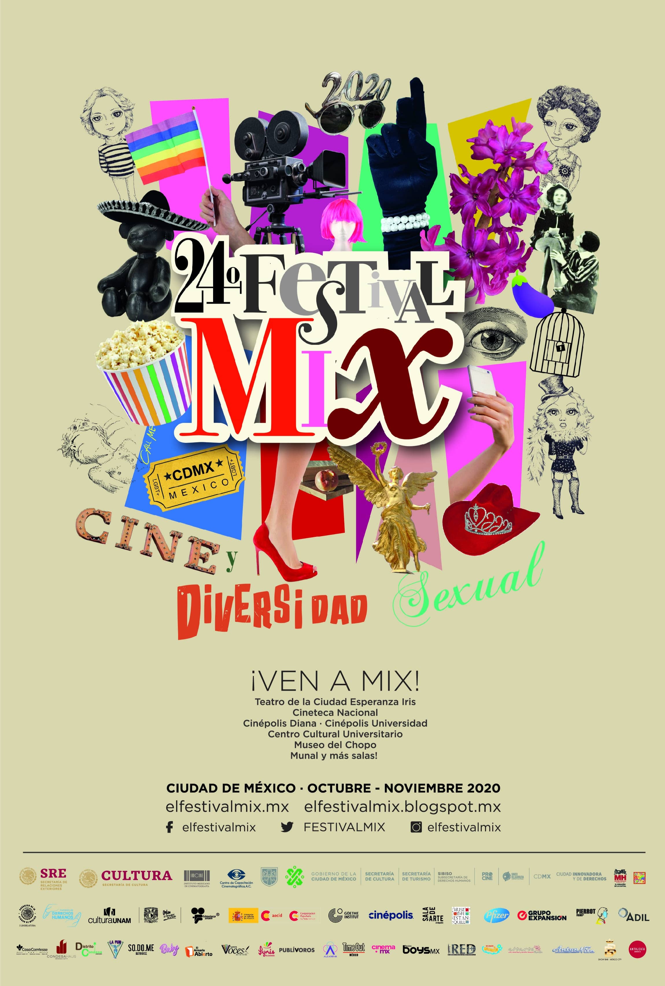 Envío de apoyo: 24o FESTIVAL MIX: CINE Y DIVERSIDAD SEXUAL 2020