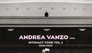 Andrea Vanzo se presentará en el Teatro Esperanza Iris el 12 de noviembre