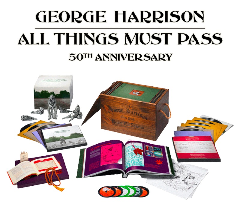 El icónico álbum de George Harrison, "All Things Must Pass", celebra su 50° aniversario