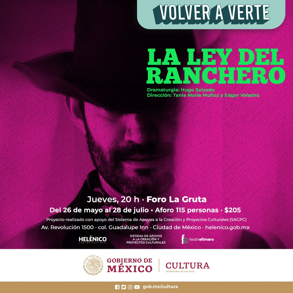 "La ley del ranchero", en el Foro La Gruta