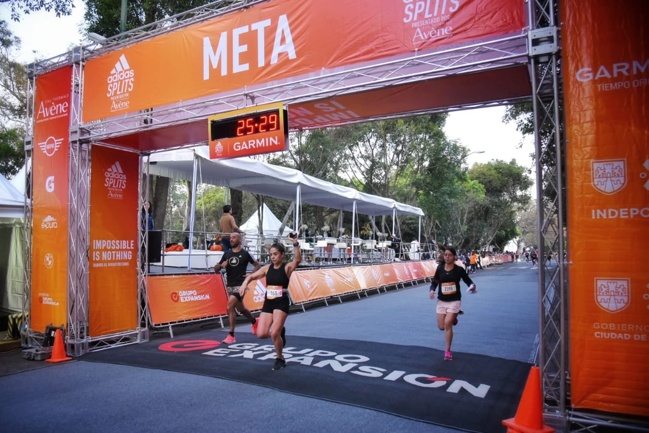 La primera carrera de los adidas Splits presentados por Avène fue todo un éxito