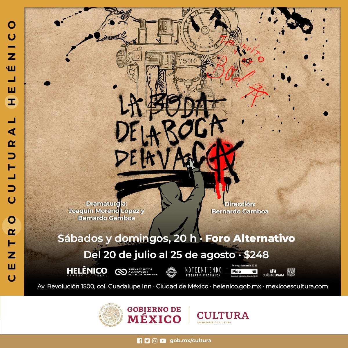 "La boda de la boca de la vaca", una obra que va de la festividad a la justicia