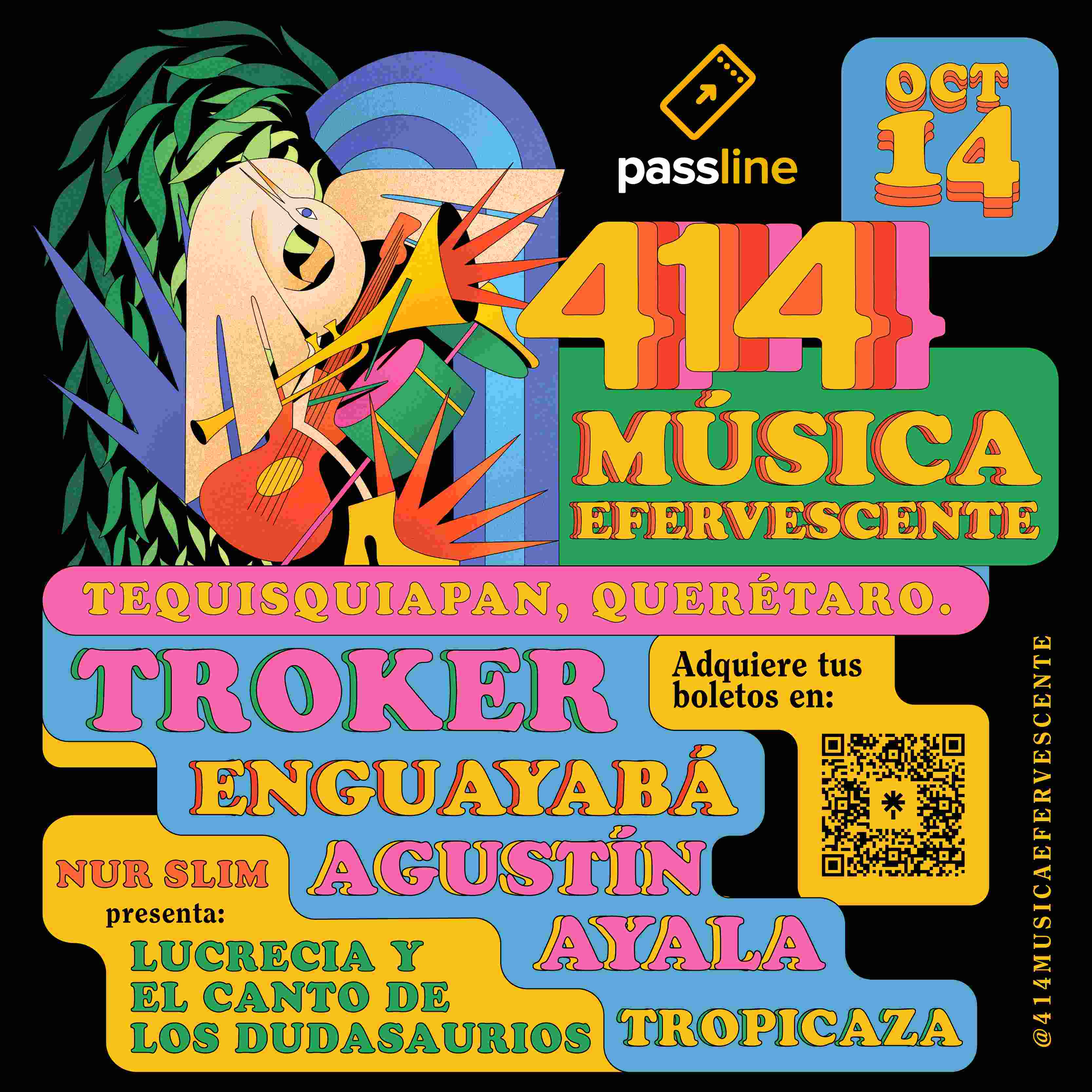 Se anuncia la segunda edición de 414 Música Efervescente en Tequisquiapan, Querétaro