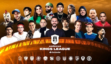 Revelan la Américas Kings League Santander: La reinvención del futbol con creadores de contenidos, deportistas y estrellas de habla hispana
