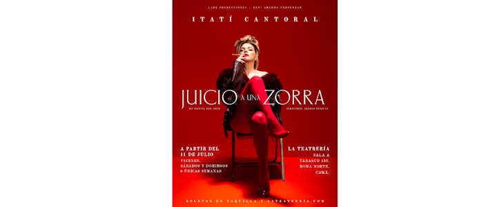 Itatí Cantoral estrena "Juicio a una zorra", un poderoso monólogo que reivindica a Helena de Troya