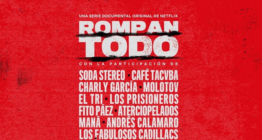 Netflix lanza el tráiler de "Rompan todo: La historia del rock en América Latina"