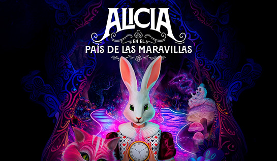 Alicia en el País de las Maravillas - Un recorrido lumínico e inmersivo