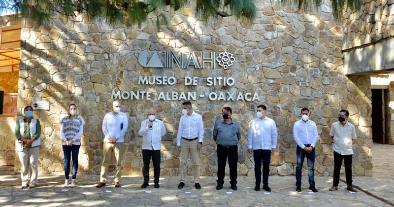 Con la reapertura de Monte Albán se anima la vida cultural de Oaxaca