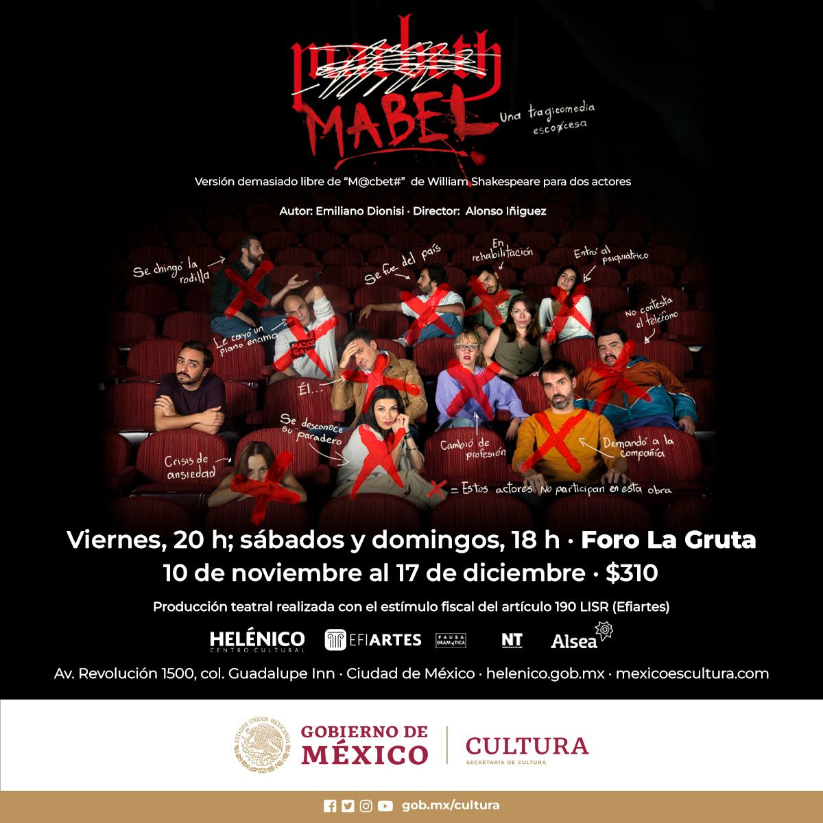 Poder, locura y ambición en "MABEL", la tragicomedia escocesa por excelencia