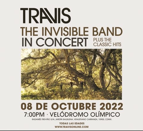 Travis y su “The Invisible Band” llegan a la CDMX