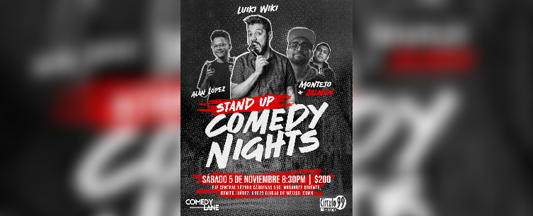 Comedy Nights presenta a Luiki Wiki e invitados