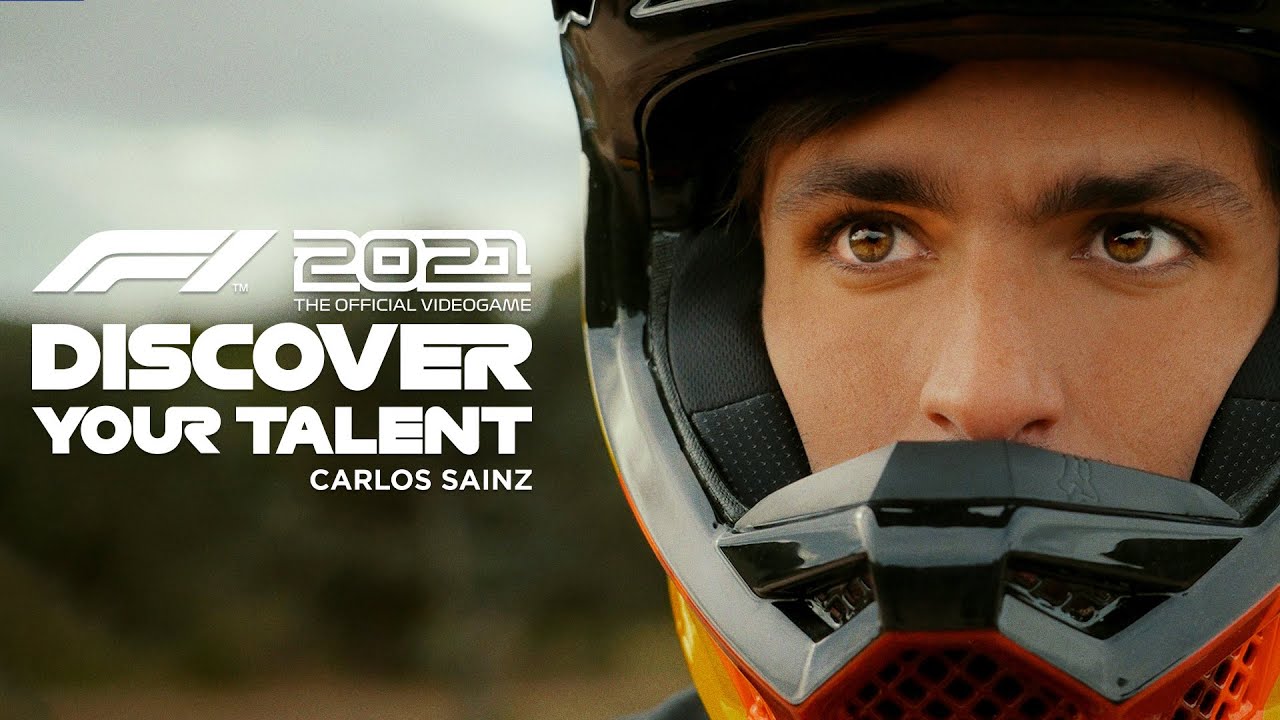 F1 2021 colabora con Carlos Sainz para la nueva serie “Discover Your Talent”