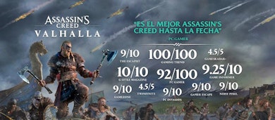 "Assassin’s Creed Valhalla" Duplica los Jugadores de "Assassin´s Creed Odyssey" el día de su lanzamiento
