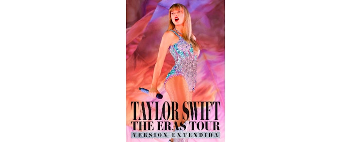 Taylor Swift - The Eras Tour (Versión Extendida) llegará muy pronto a tu casa