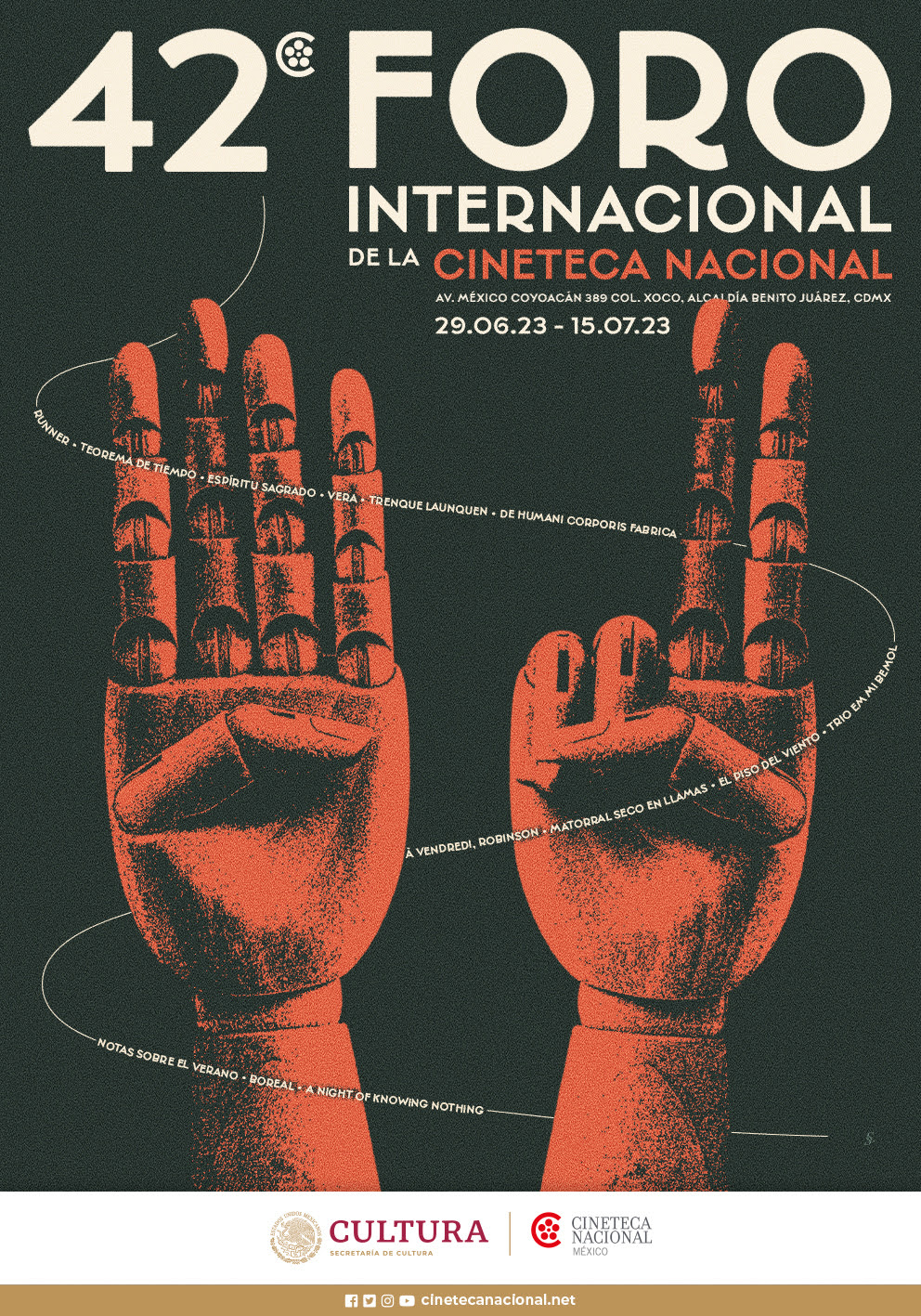 El 42 Foro Internacional de la Cineteca Nacional llega para inundar el verano de cine