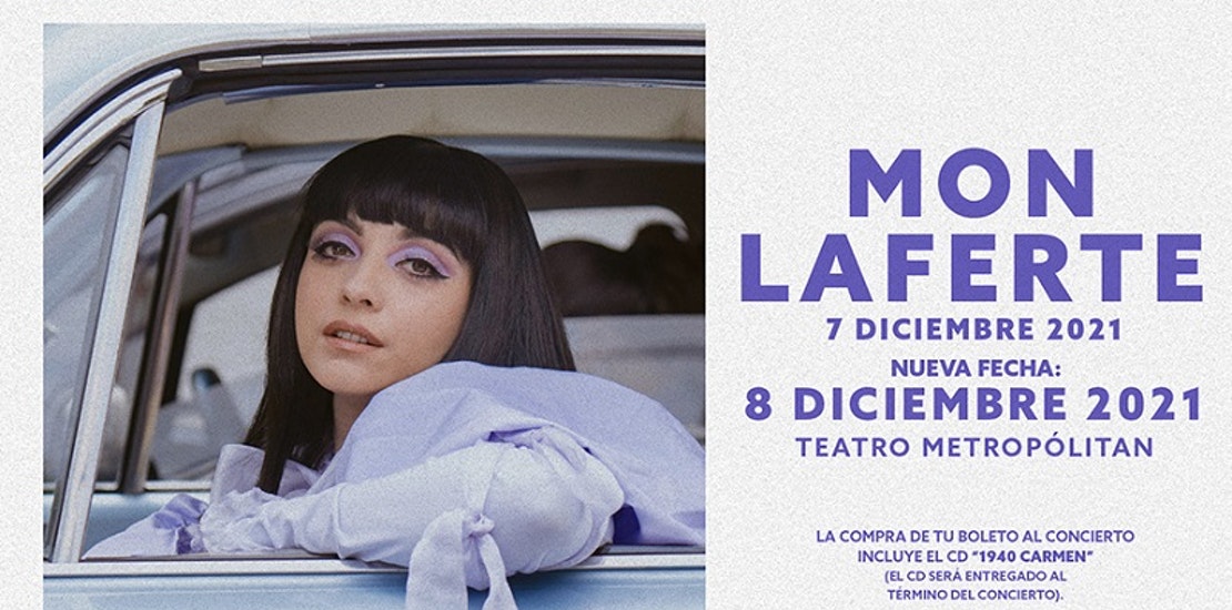 Mon Laferte anuncian una nueva fecha en la CDMX