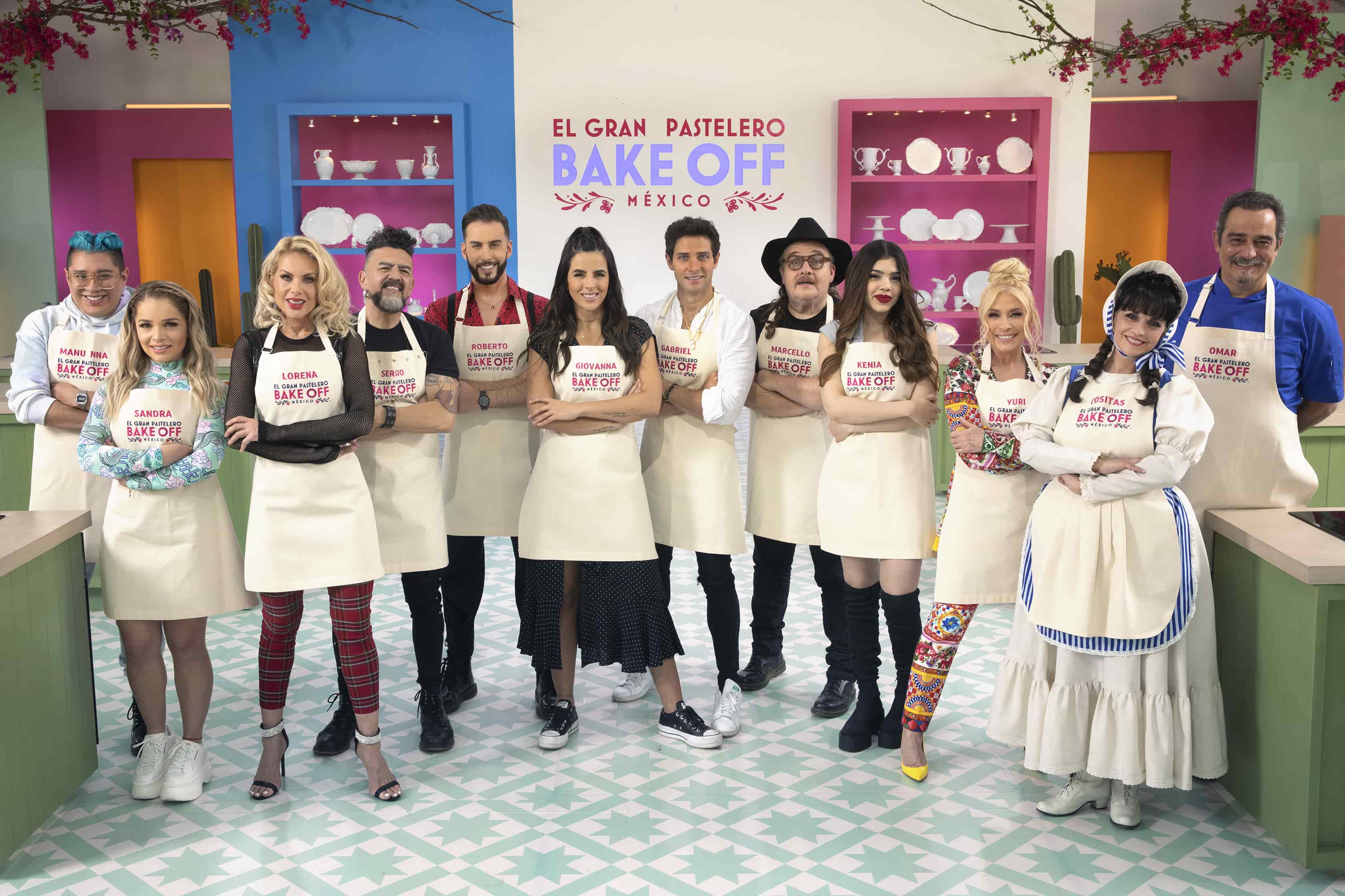 ¡Los célebres participantes en "El gran pastelero- Bake Off México" demostrarán que además tienen un talento oculto para la cocina