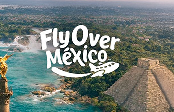 FLY OVER MEXICO.