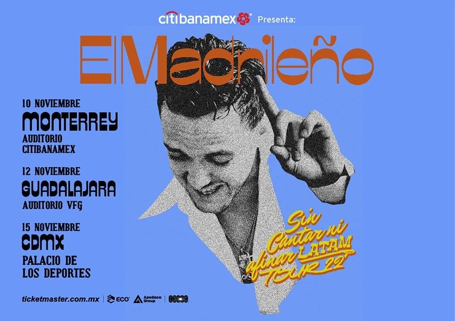 C. Tangana regresa a México con "Sin Cantar Ni Afinar LATAM Tour"