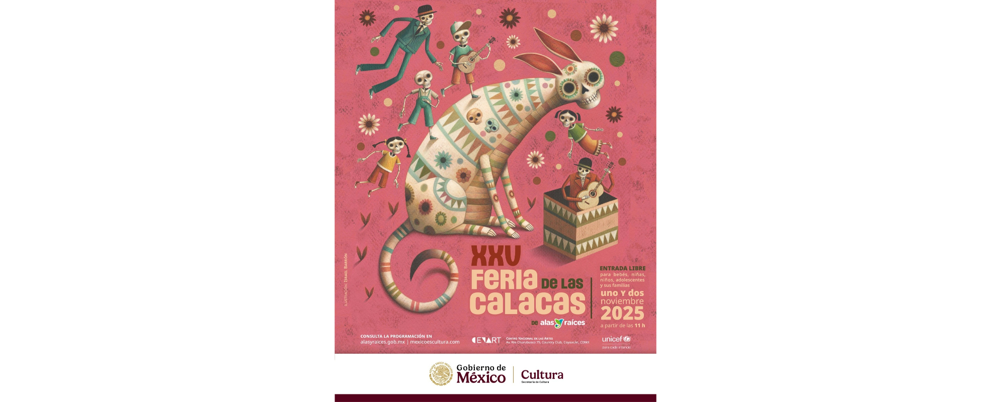 La “Feria de las Calacas” celebra 25 años de arte, tradición e imaginación