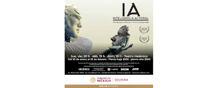 "Inteligencia Actoral": el futuro regresa a escena en el Teatro Helénico
