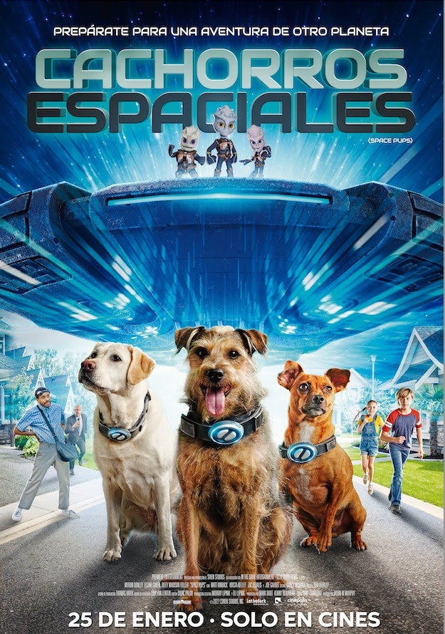 "Cachorros Espaciales", una aventura de otro planeta, en cines el 25 de enero