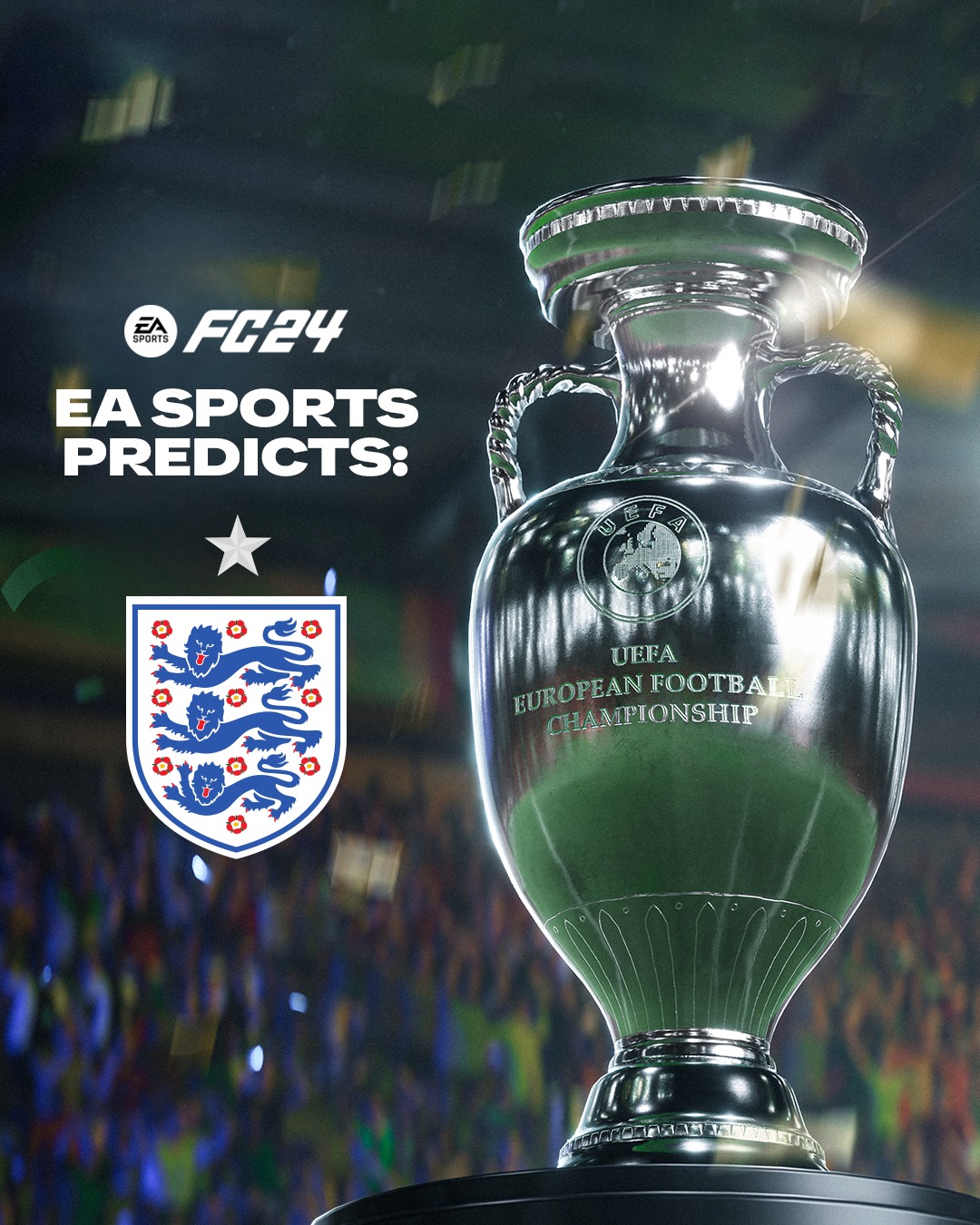 EA Sports predice que Inglaterra alzará el trofeo de la UEFA EURO 2024
