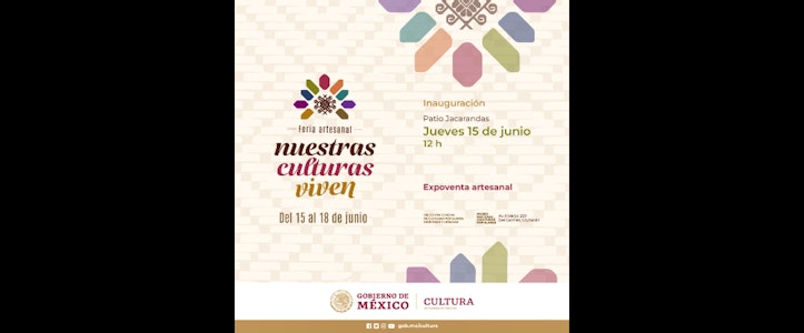 El Museo Nacional de Culturas Populares será sede de “Nuestras Culturas Viven. Feria Artesanal”