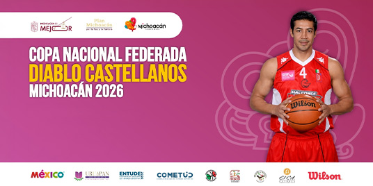 Copa Nacional Federada “Diablo” Castellanos, Michoacán 2026