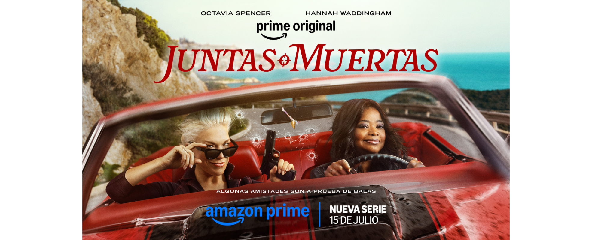 Prime Video presenta el tráiler oficial de "Juntas o Muertas", la nueva serie de acción con Octavia Spencer y Hannah Waddingham