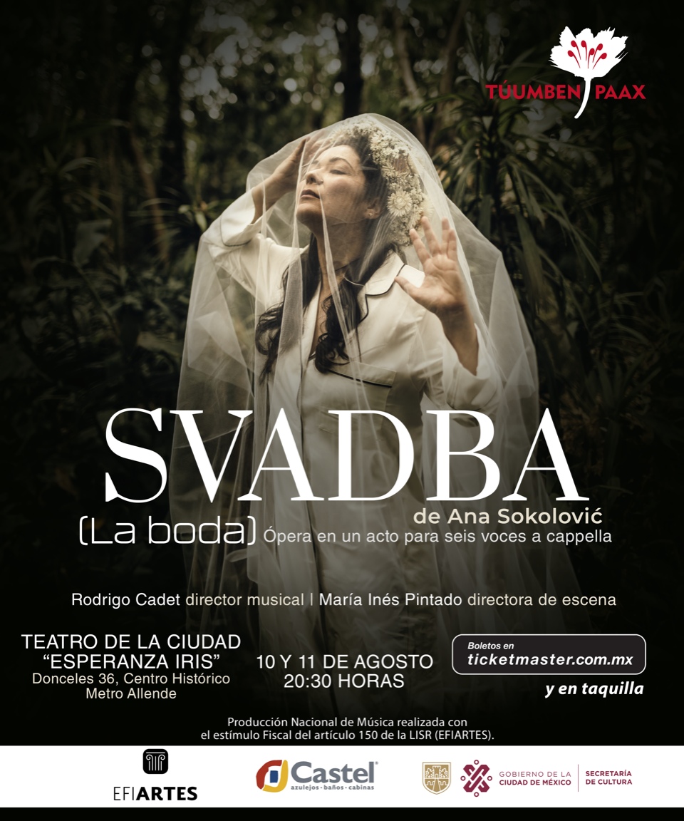 "Svadba", la ópera de Ana Sokolović, se reinventa a través de la imagen y el movimiento