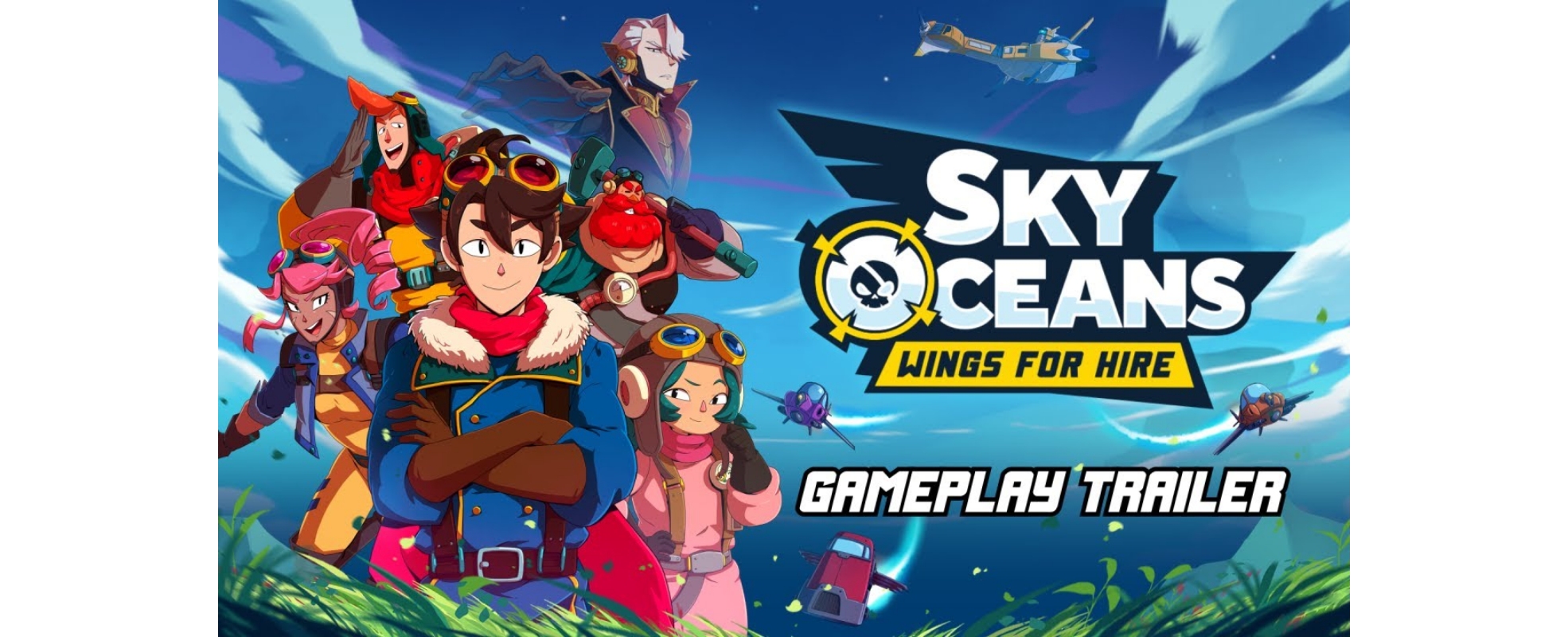 Un homenaje a los JRPG clásicos, "Sky Oceans: Wings for Hire"