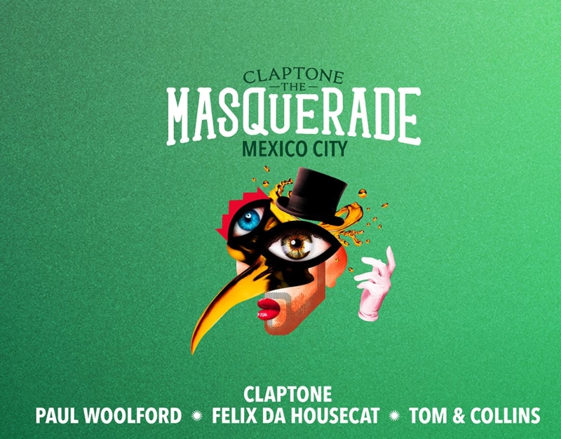The Masquerade de Claptone, llega a la CDMX  